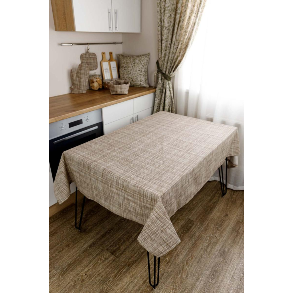 Скатертина Прованс Тереза Клітинка 220х133 (034488) - зображення 5