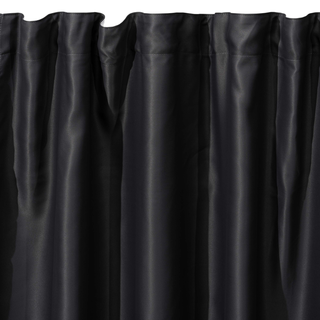 Штора Ardesto блекаут 100% поліестер, 150х270 см сірий темний (ART1040DG) - зображення 3