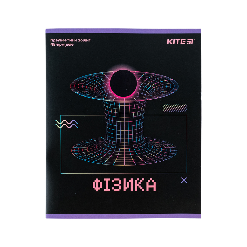 Зошит Kite предметний Neo 48 аркушів, фізика клітинка (K24-240-15) - зображення 1