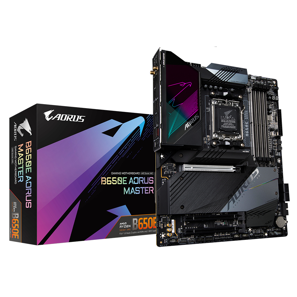 Материнська плата GIGABYTE B650E AORUS MASTER - зображення 1