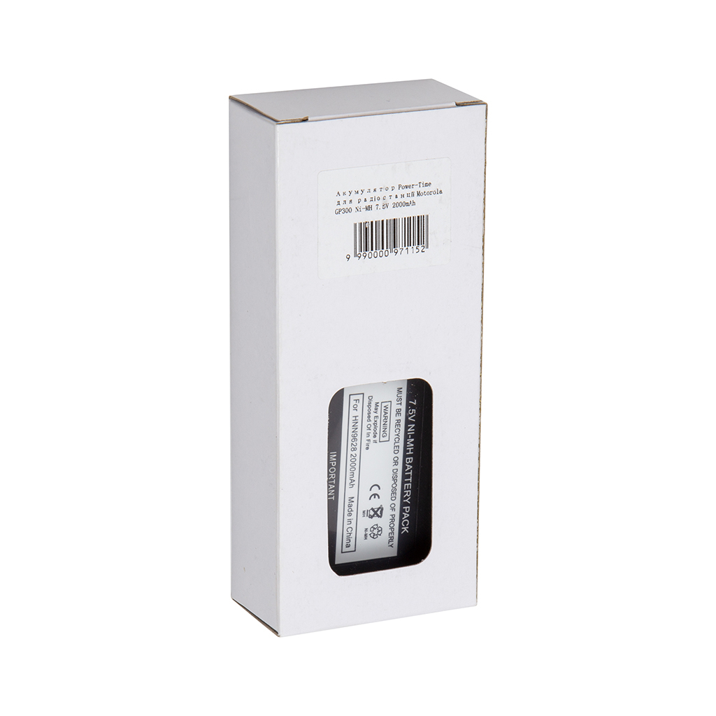 Акумуляторна батарея Motorola GP300 Ni-MH 7.5V 2000mAh Power-Time (PTM-300) - зображення 5
