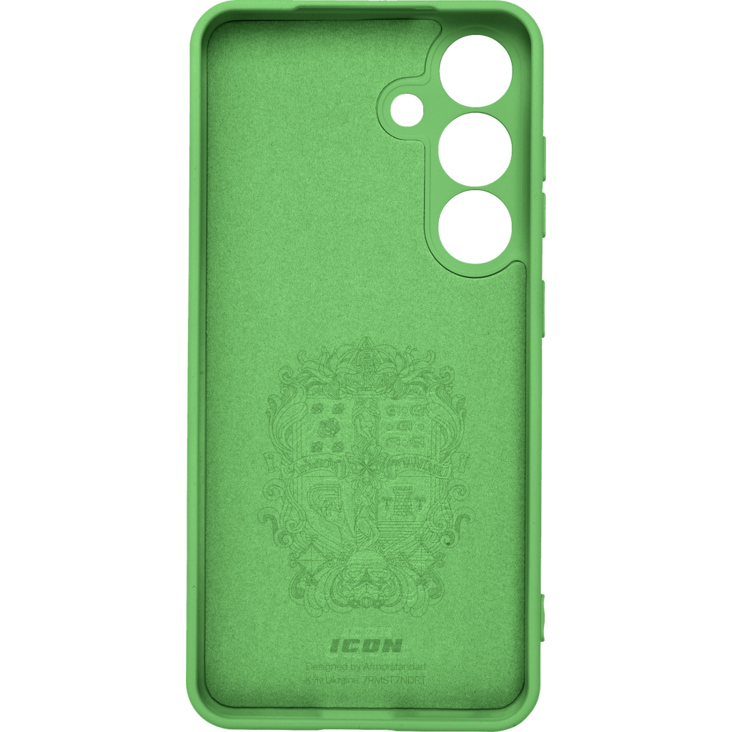 Чохол до мобільного телефона Armorstandart ICON Samsung S25 Camera cover Green (ARM81574) - зображення 2