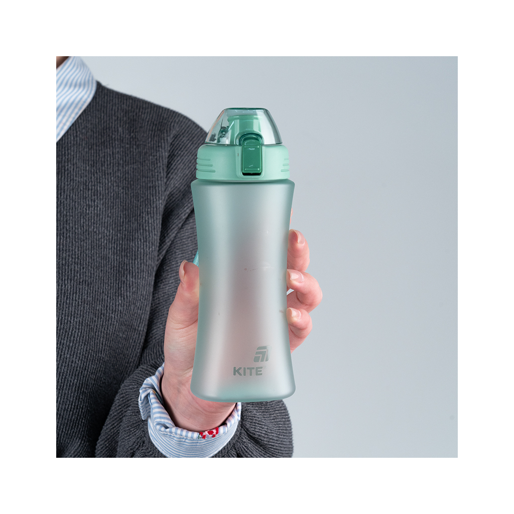 Поїльник-непроливайка Kite 500 мл, бірюзова (K25-1215-2) - зображення 5