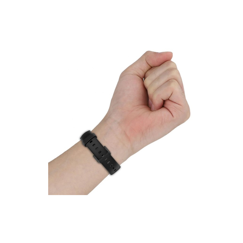 Ремінець до фітнес браслета BeCover Silicone для Xiaomi Mi Smart Band 7 Pro Black (708592) - зображення 3