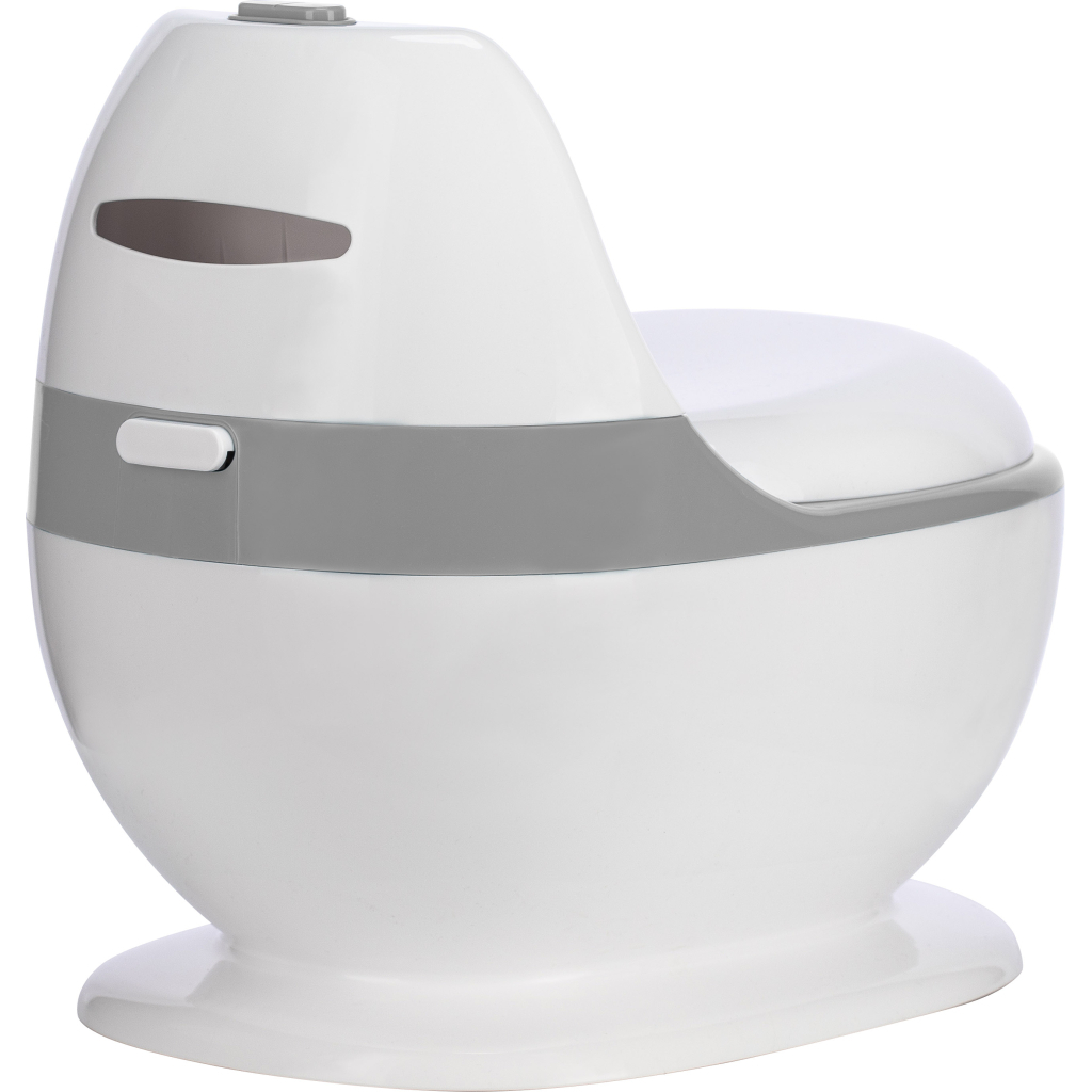 Горщик FreeON зі звуком змиву, білий (49249) - зображення 4