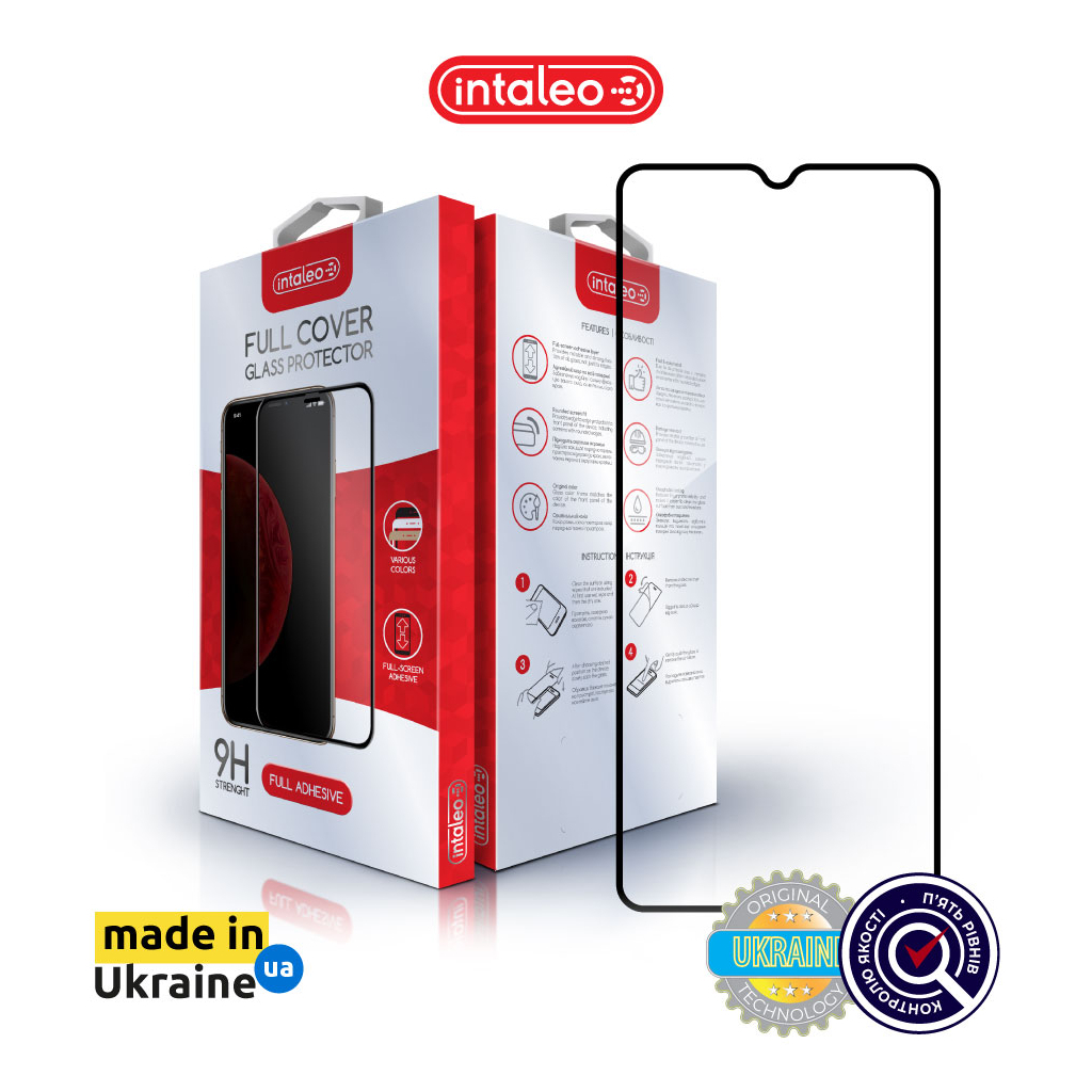 Скло захисне Intaleo Full Glue Xiaomi Redmi 12C (1283126573774) - зображення 2