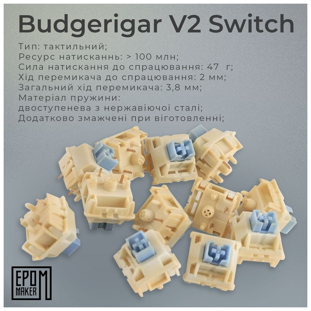 Клавіатура Epomaker TH80 SE 75 Budgerigar V2 Switch Hot-Swap RGB Wireless/Bluetooth/USB UA Black (TH80-SE-B-BV2) - зображення 5