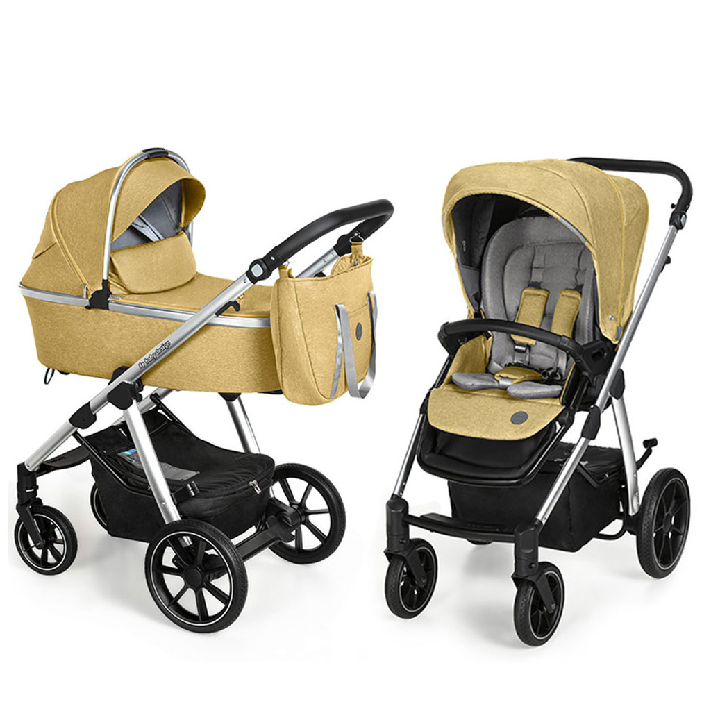 Коляска Baby Design 2 в 1 Bueno 201 yellow (без вишивки) (204395) - зображення 1