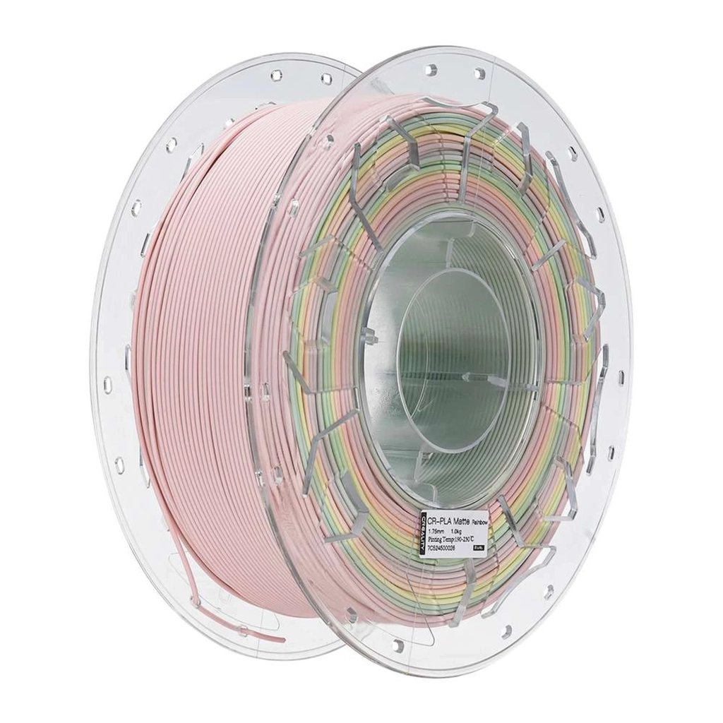 Пластик для 3D-принтера Creality PLA matte 1кг, 1.75мм, rainbow (3301010458) - зображення 1