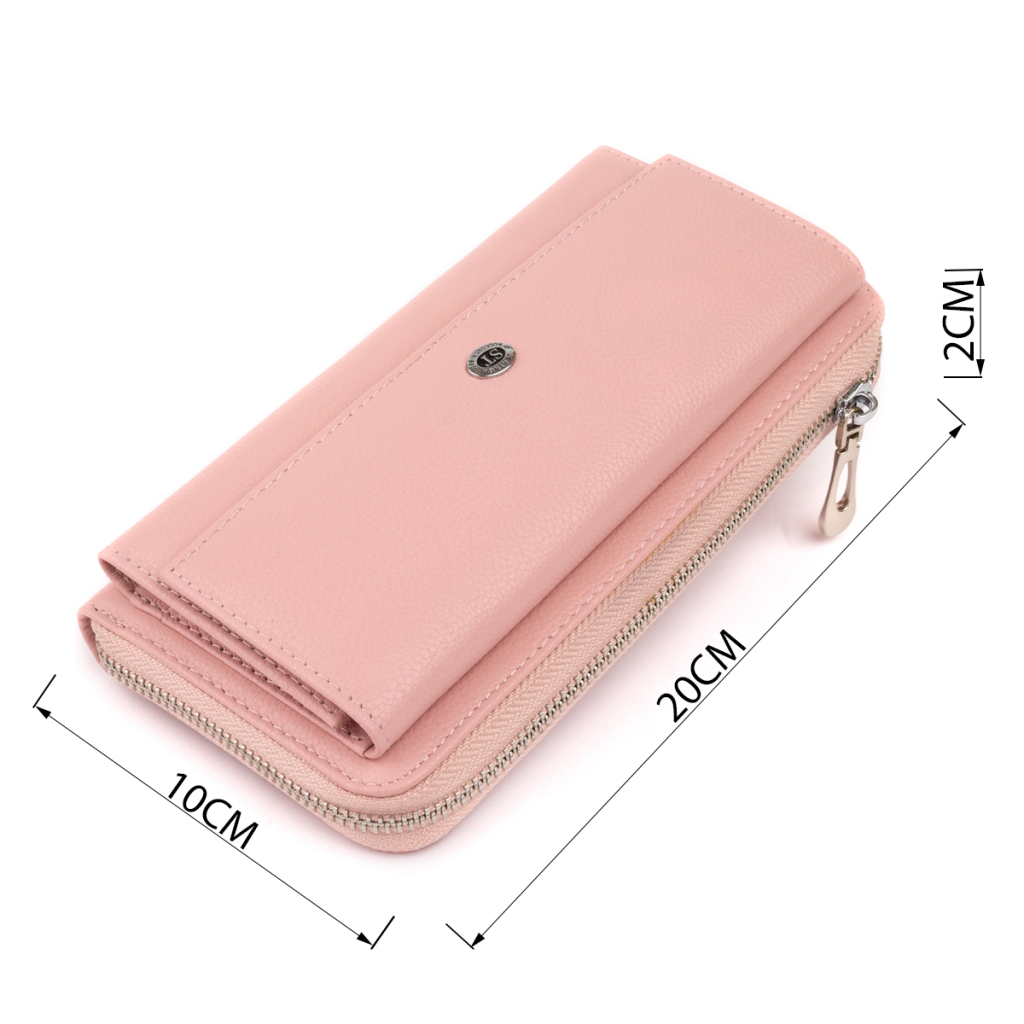 Гаманець ST Leather Рожевий (19297) - изображение 3