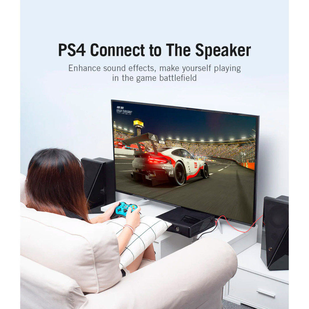 Звукова плата Vention Audio USB 2х3,5mm jack Metal (VAB-S17-B) - изображение 10