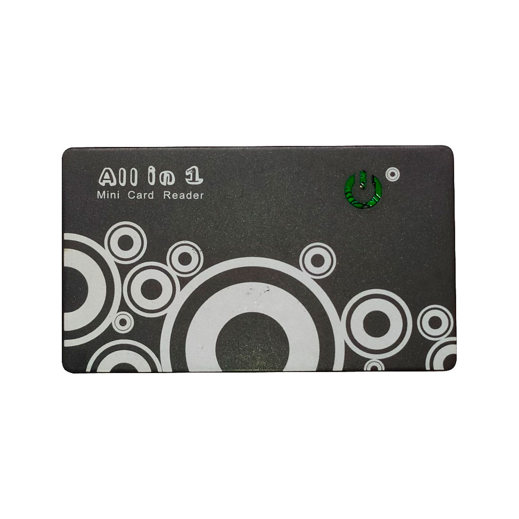 Зчитувач флеш-карт Atcom TD2027 USB 2.0 ALL IN 1 - (Memory Stick (MS) , Secure Digit (10727) - зображення 1