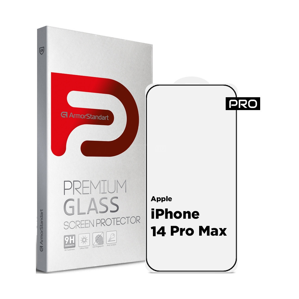Скло захисне Armorstandart Pro Apple iPhone 14 Pro Max (ARM61970) - зображення 1