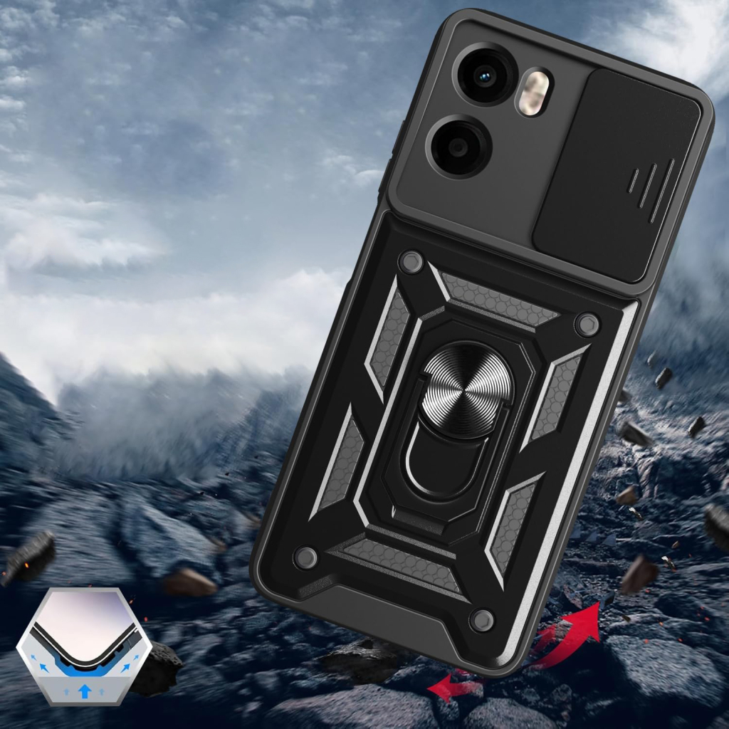 Чохол до мобільного телефона BeCover Military Motorola Moto G05 / E15 Black (713527) - зображення 5