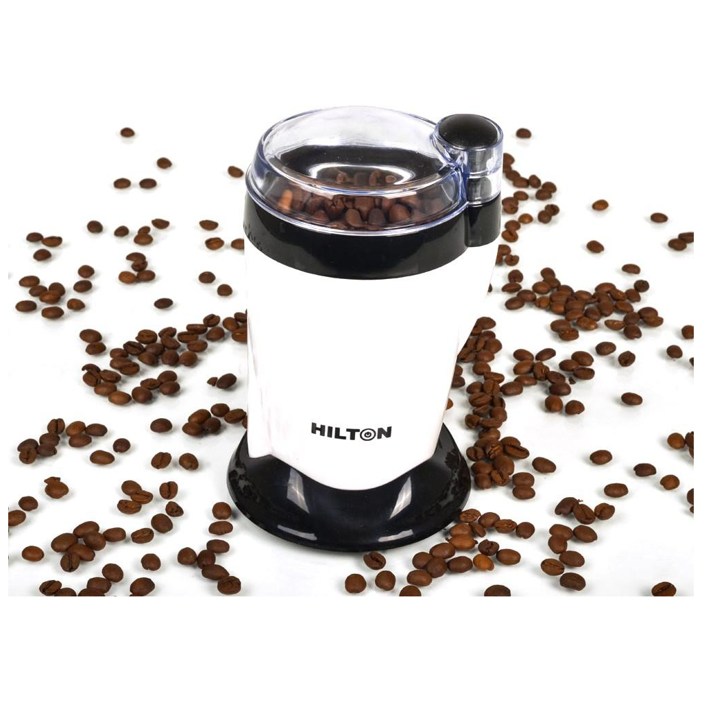 Кавомолка Hilton KSW 3390 White/Black - зображення 2