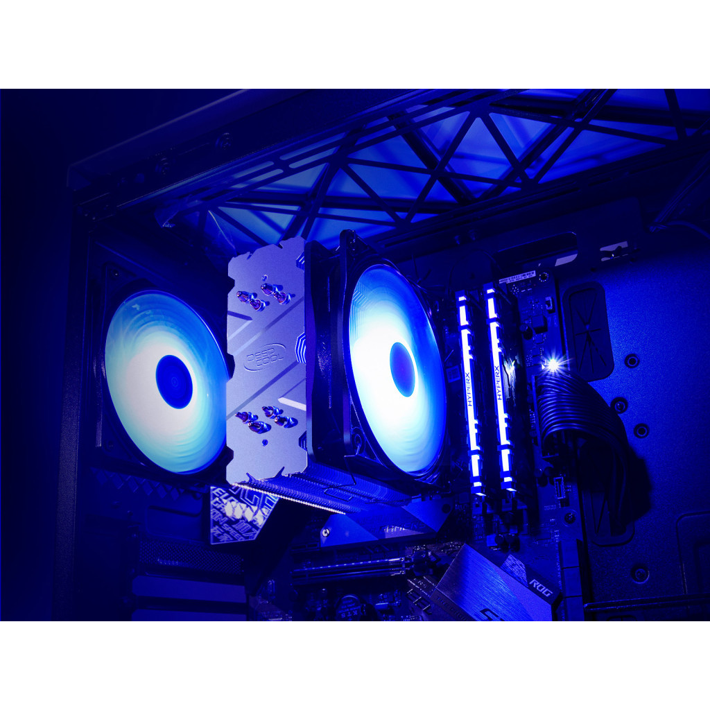 Кулер до процесора Deepcool GAMMAXX 400 V2 BLUE - зображення 12