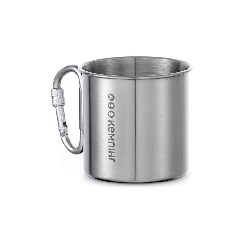 Чашка туристична Кемпінг зі складним карабіном 300 мл (4823082715978) - изображение 1