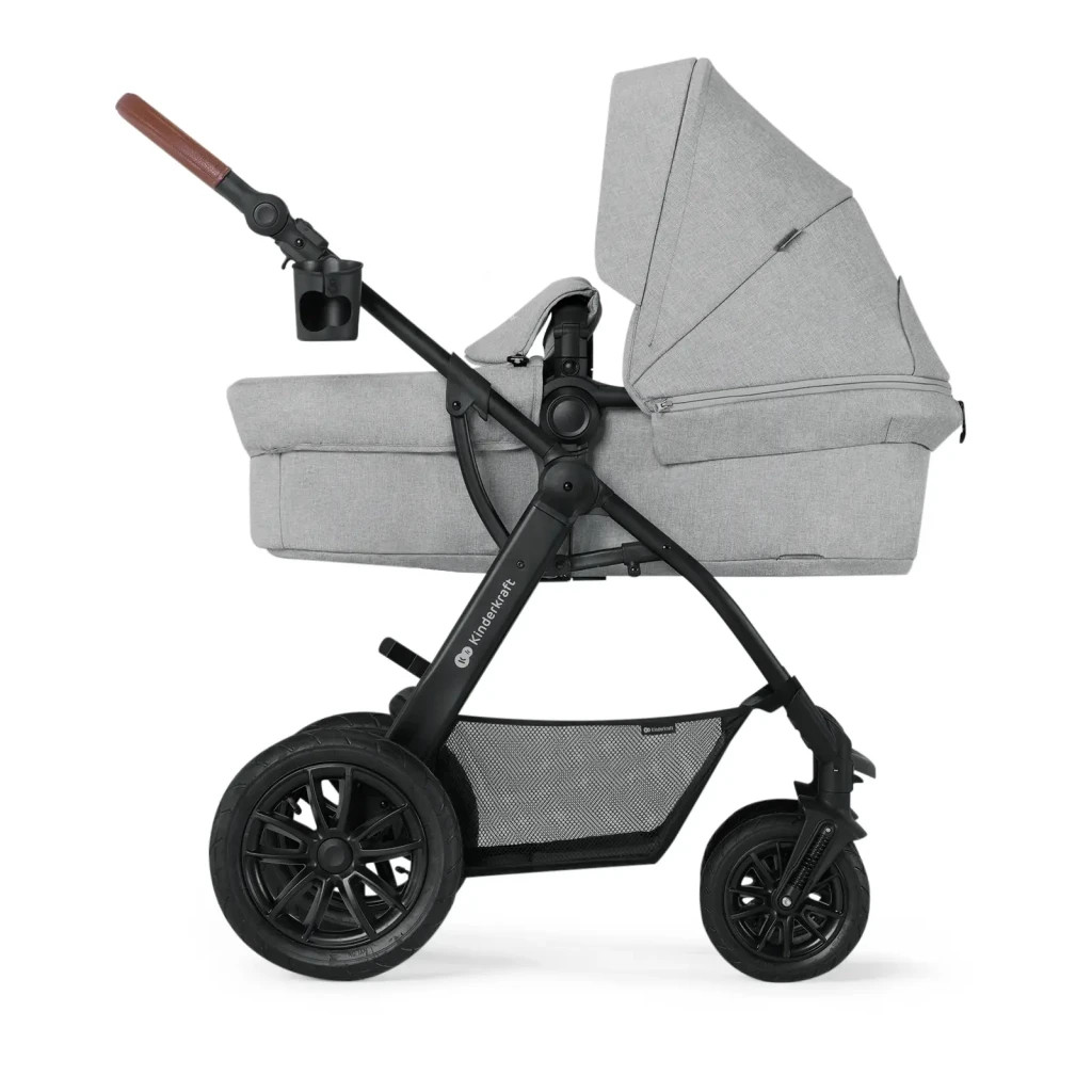 Коляска Kinderkraft 3 в 1 Xmoov CT Light Gray (KSXMOV00LGR3000) (5902533920921) - зображення 2