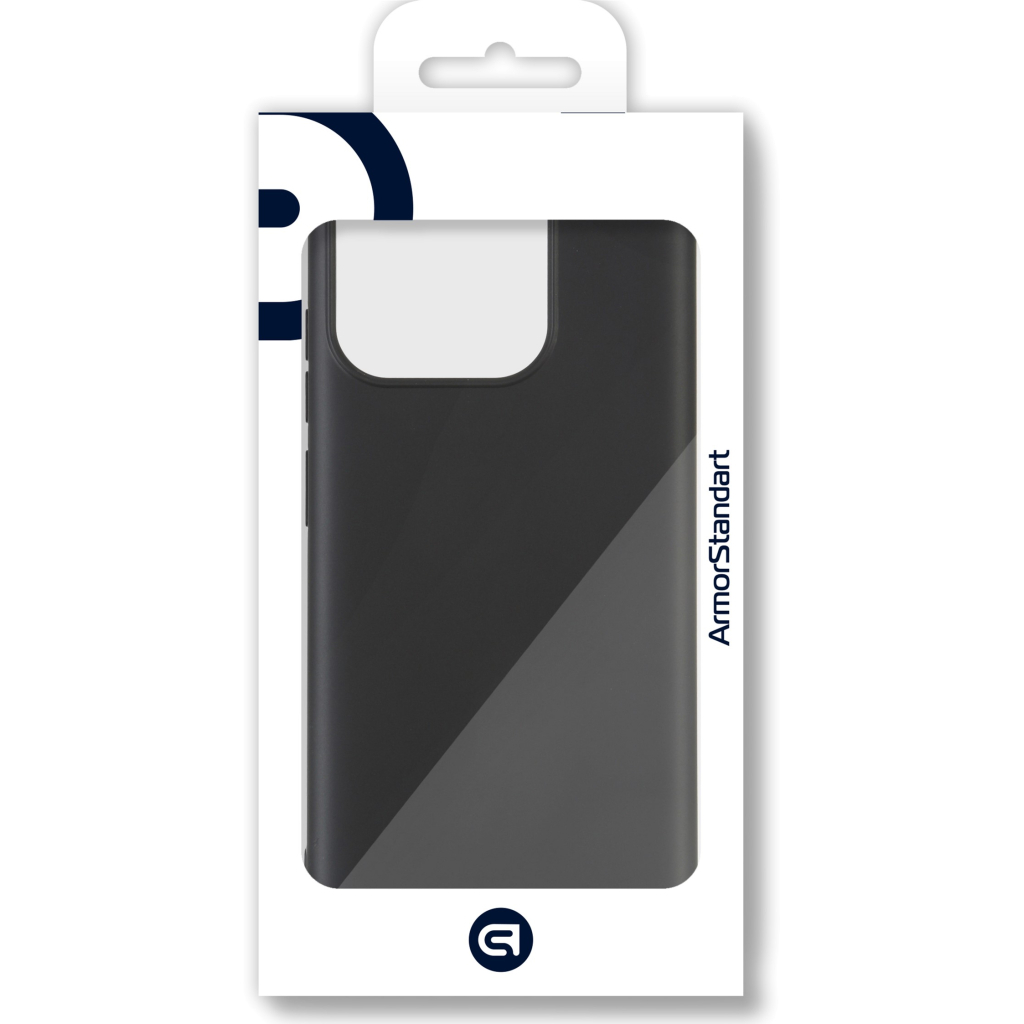 Чохол до мобільного телефона Armorstandart Matte Slim Fit Xiaomi Redmi 12С / 11A Black (ARM65963) - зображення 3