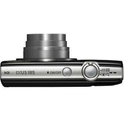 Цифровий фотоапарат Canon IXUS 185 Black Kit (1803C012) - зображення 4
