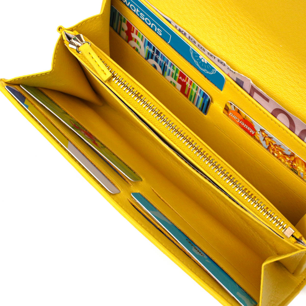 Портмоне Tony Bellucci З натуральної шкіри Жовте (21975) - зображення 6