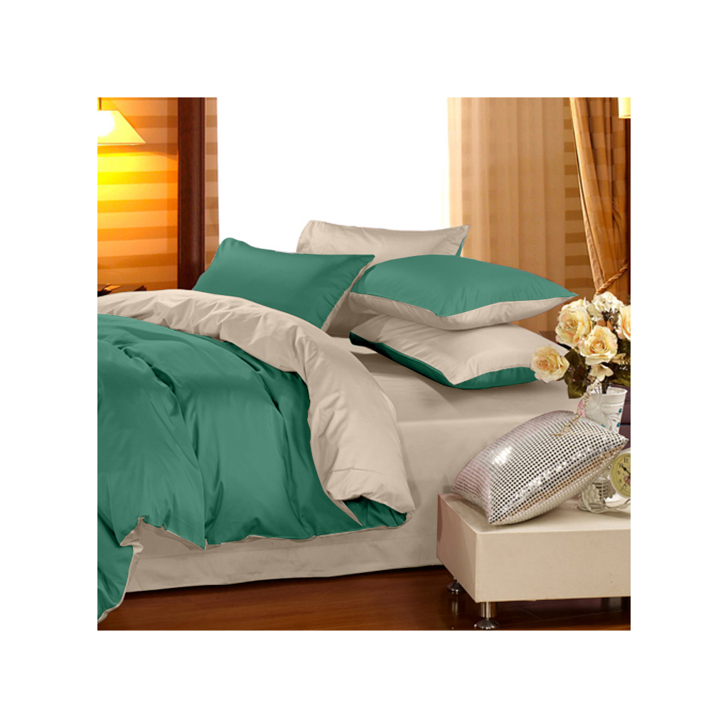 Постільна білизна MirSon Сатин Premium 0844 + 0841 James King Size (2200002028479) - зображення 1