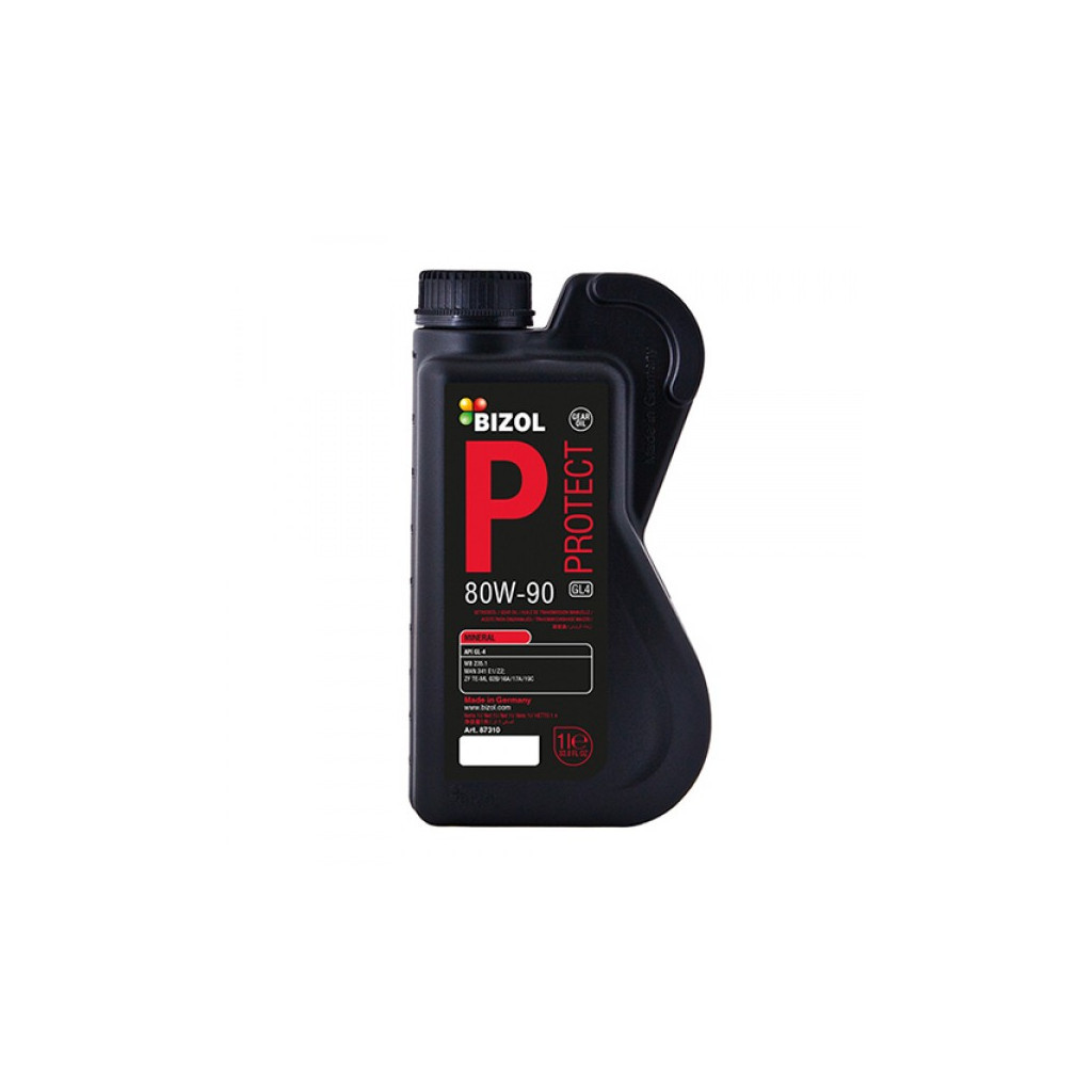 Трансмісійна олива BIZOL Protect Gear Oil GL4 80W-90 1л (B87310) - зображення 1