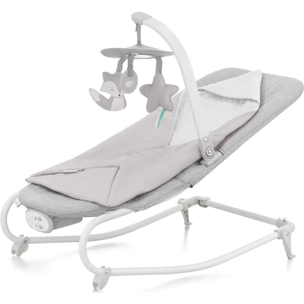 Крісло-гойдалка Kinderkraft Felio 2 Stone Grey (5902533921119) - зображення 2