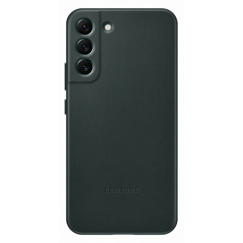 Чохол до мобільного телефона Samsung Leather Cover Galaxy S22 Plus Forest Green (EF-VS906LGEGRU) - зображення 1