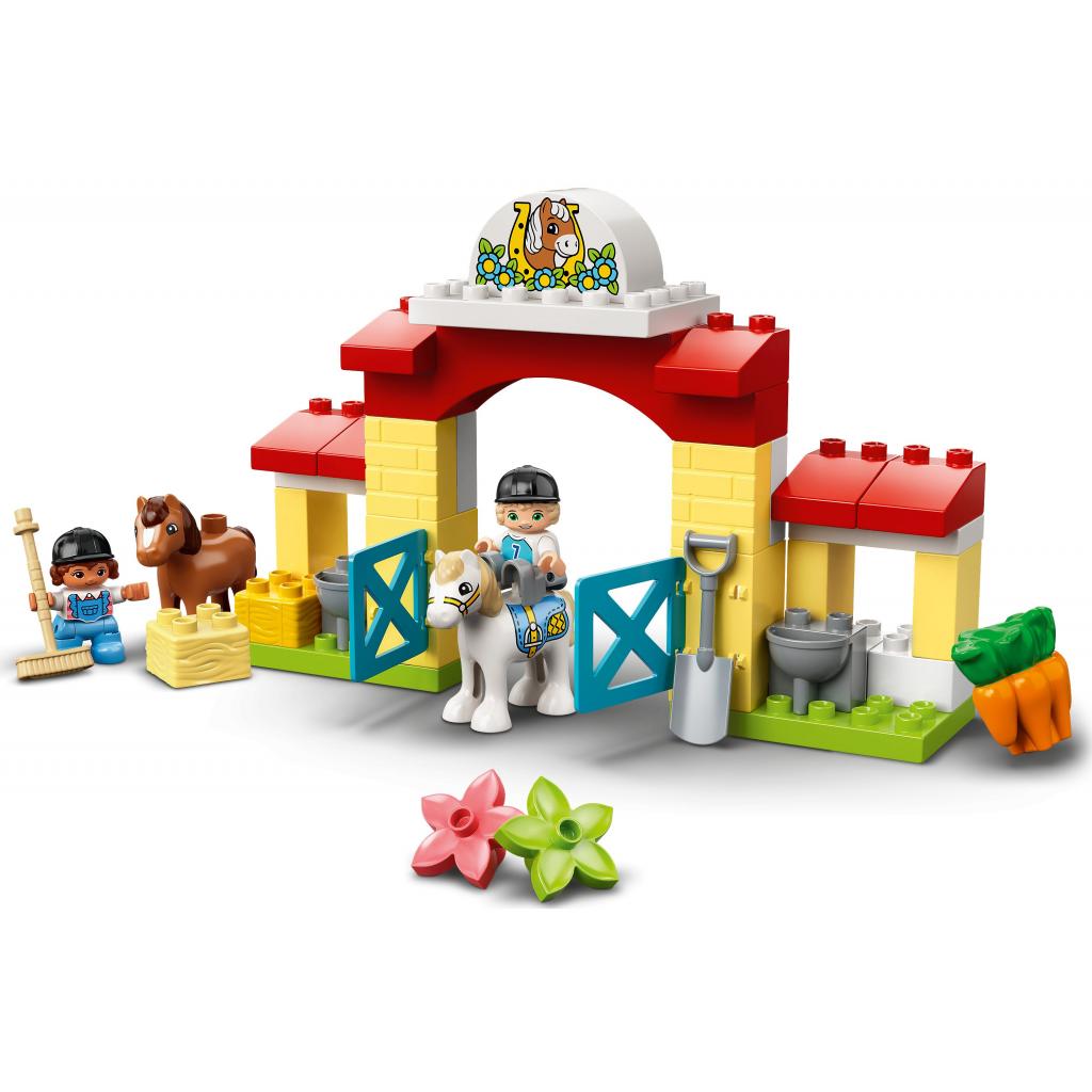 Конструктор LEGO Duplo Стайня і догляд за поні (10951) - зображення 7