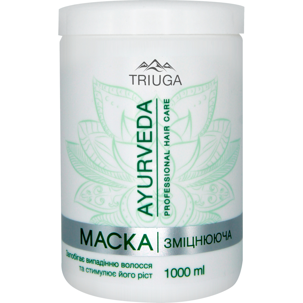 Маска для волосся Triuga Ayurveda Зміцнювальна 1000 мл (8908003544854) - зображення 1