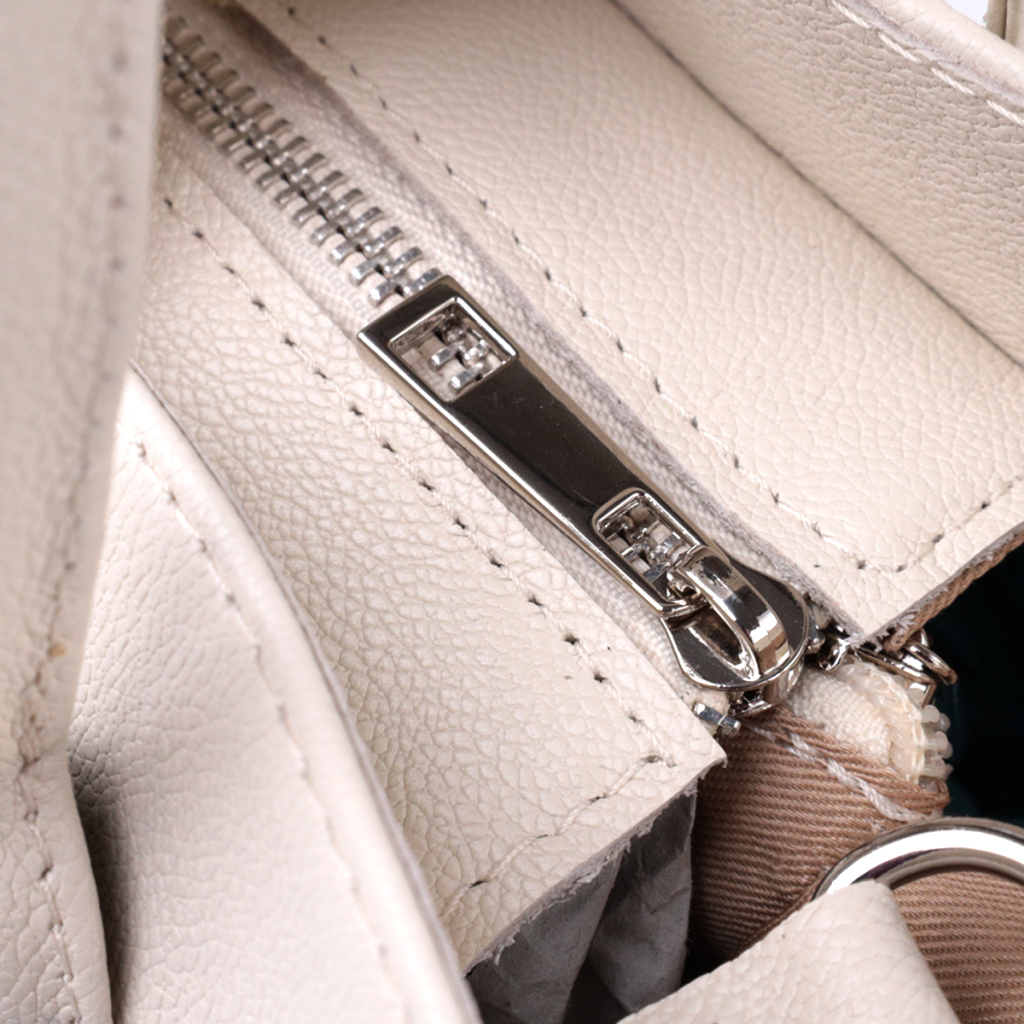 Сумка Shvigel З натуральної шкіри Бежева (22830) - зображення 5