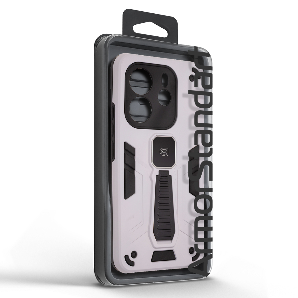 Чохол до мобільного телефона Armorstandart Proover Xiaomi Redmi Note 14 4G Grey (ARM85784) - зображення 3