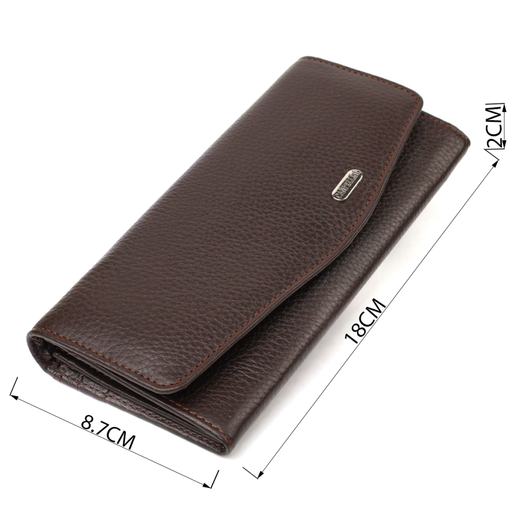 Гаманець Canpellini Шкіряний Коричневий (21723) - зображення 3