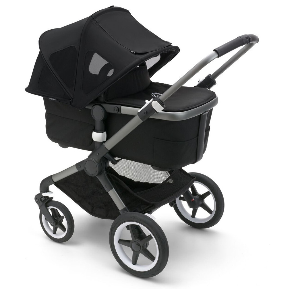 Капюшон для коляски Bugaboo Fox 5/Cameleon 3/Lynx Breezy MIDNIGHT BLACK, літній (100221003) - зображення 4