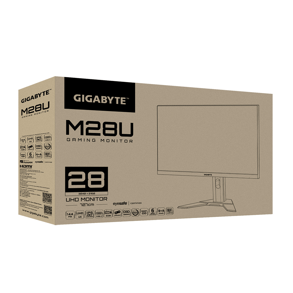 Монітор GIGABYTE M28U-EK - зображення 10