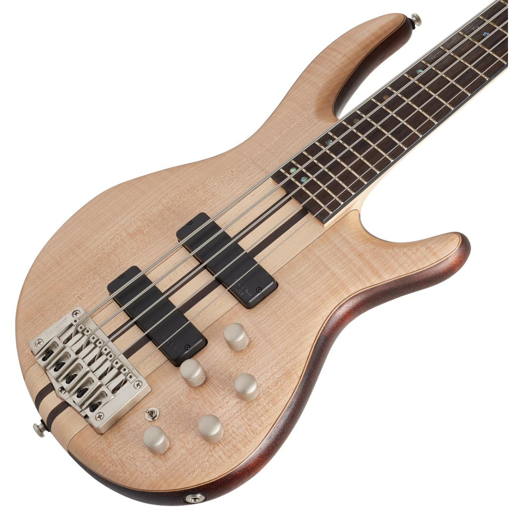 Бас-гітара Cort A5 Plus FMMH (Open Pore Natural) - зображення 3