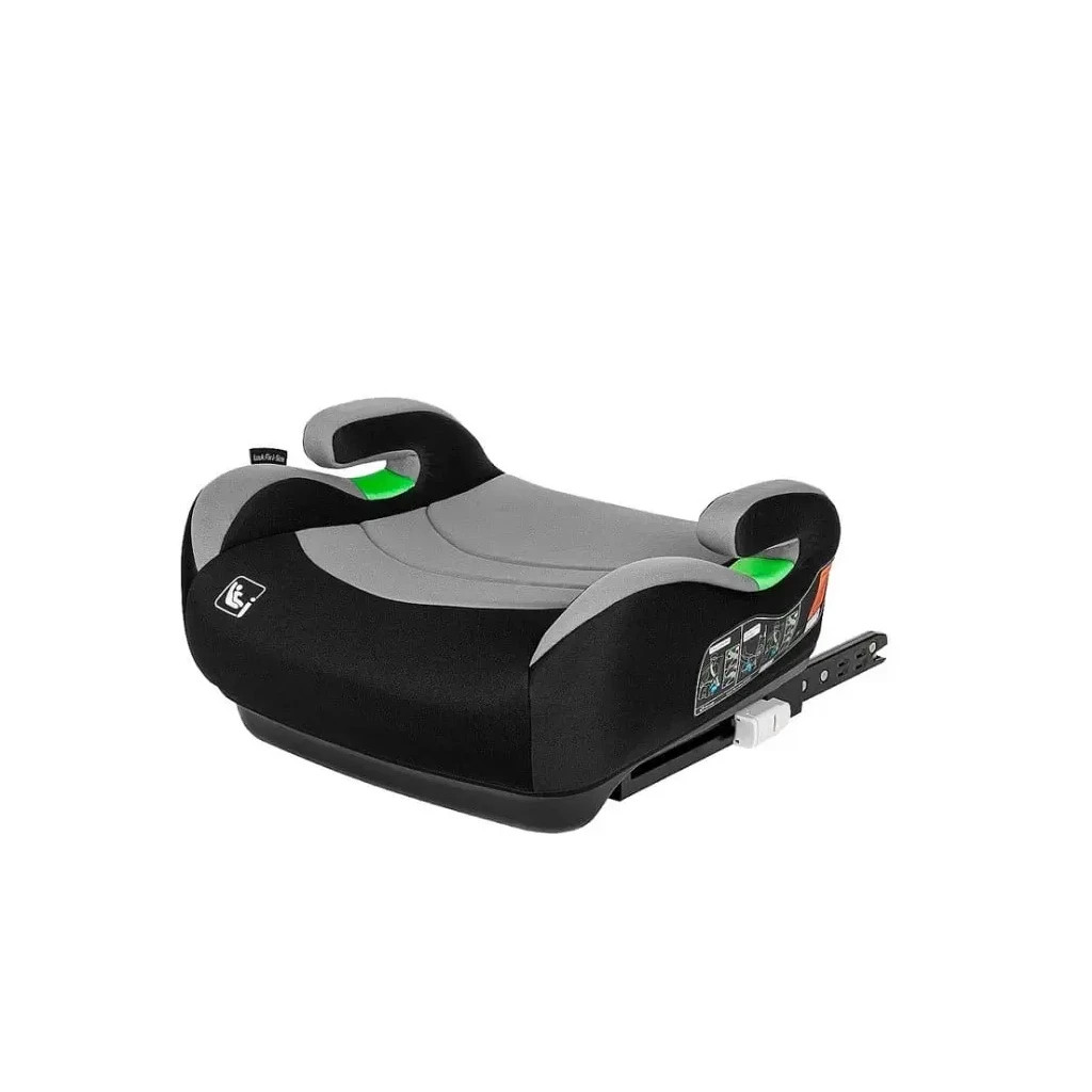Автокрісло Lionelo Luuk Fix I-Size 15-36 кг бустер Grey Stone (LO-LUUK FIX I-SIZE GREY STONE) - зображення 2
