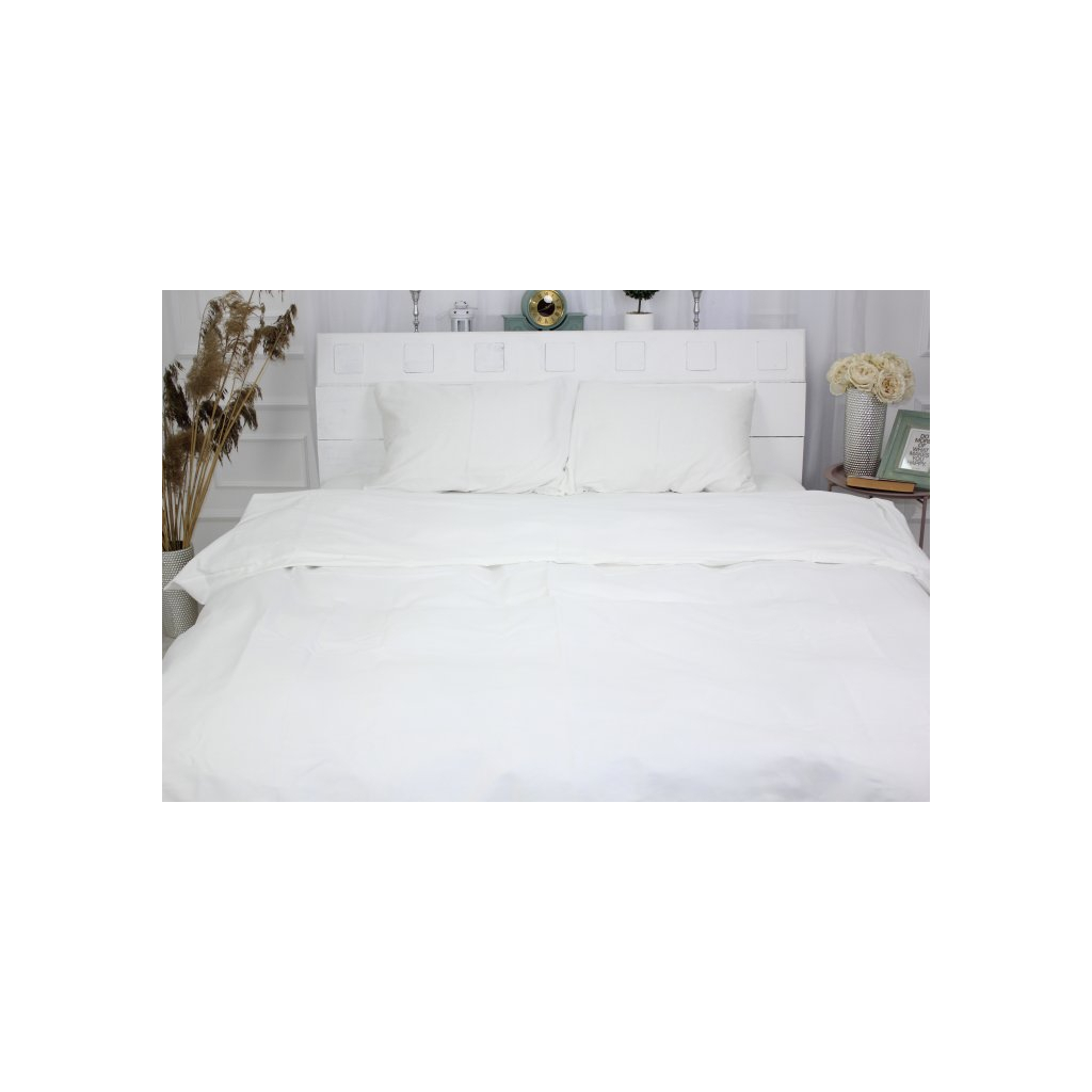 Простирадло MirSon Moko White 0001 150х220 см (2200000674098) - изображение 2