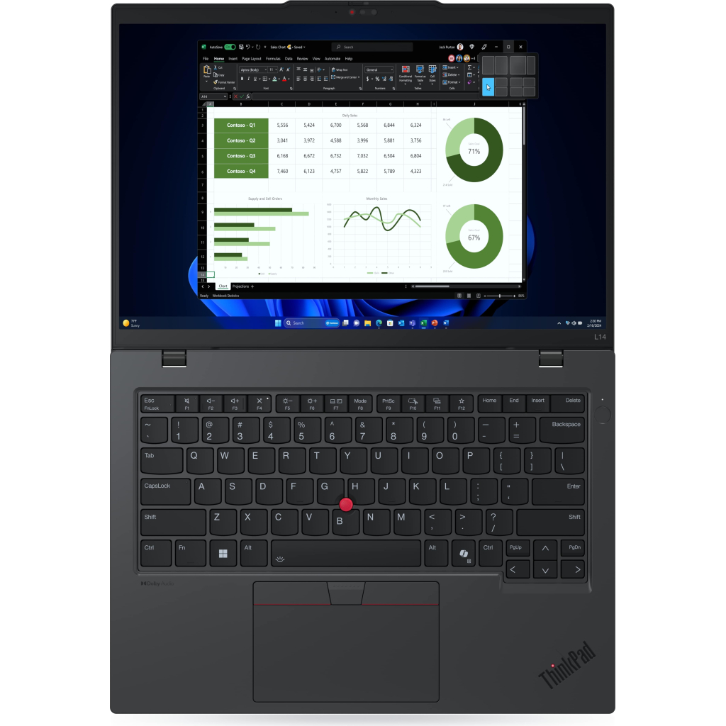 Ноутбук Lenovo ThinkPad L14 G5 (21L2S4K807) - зображення 4