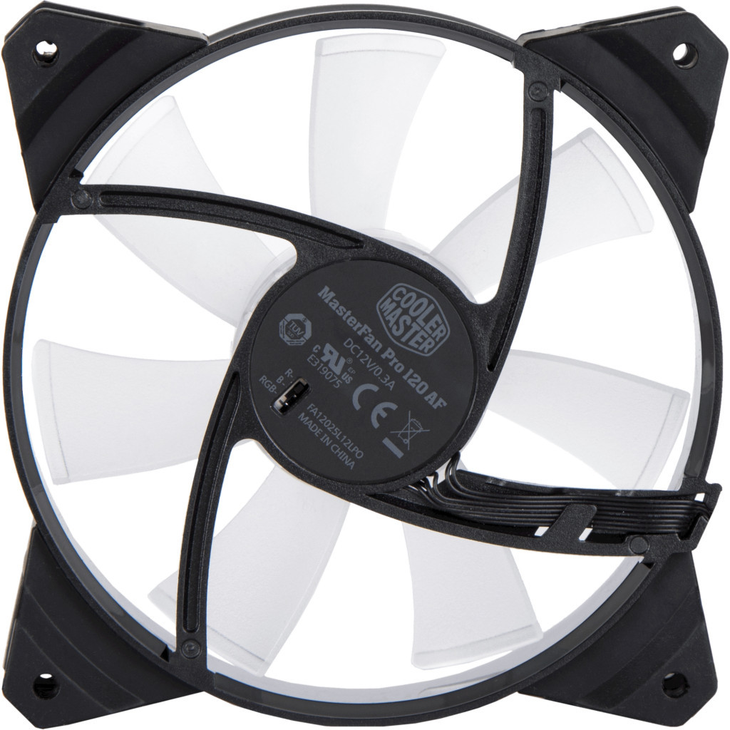 Кулер до корпусу CoolerMaster MASTERFAN PRO 120 Air Flow RGB (MFY-F2DC-113PC-R1) - зображення 3