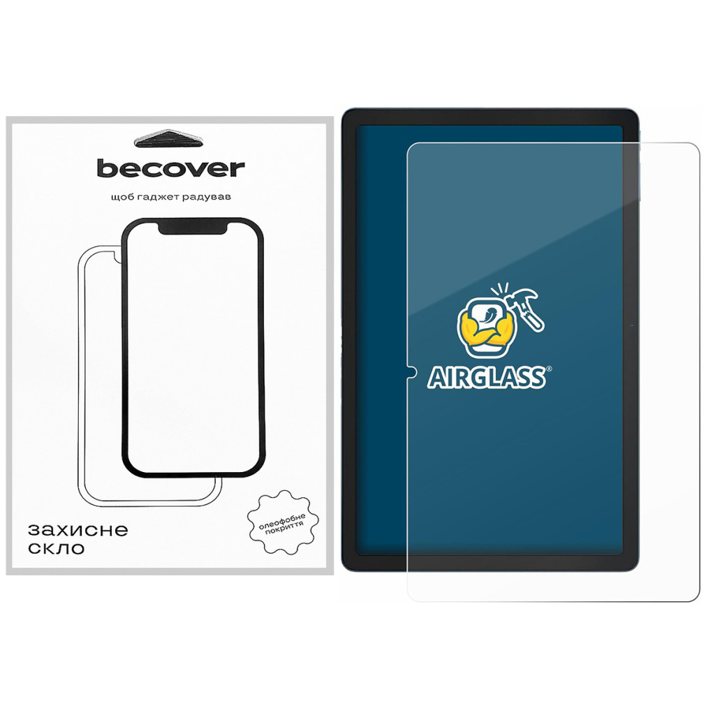 Скло захисне BeCover Oscal Pad 16 10.5" (711061) - зображення 1