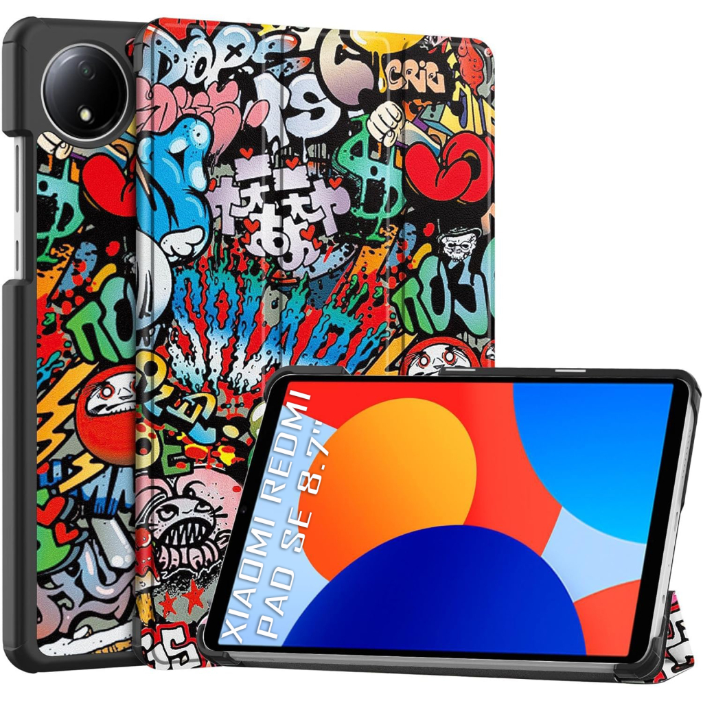 Чохол до планшета BeCover Smart Case Xiaomi Redmi Pad SE 8.7" Graffiti (711913) - зображення 1