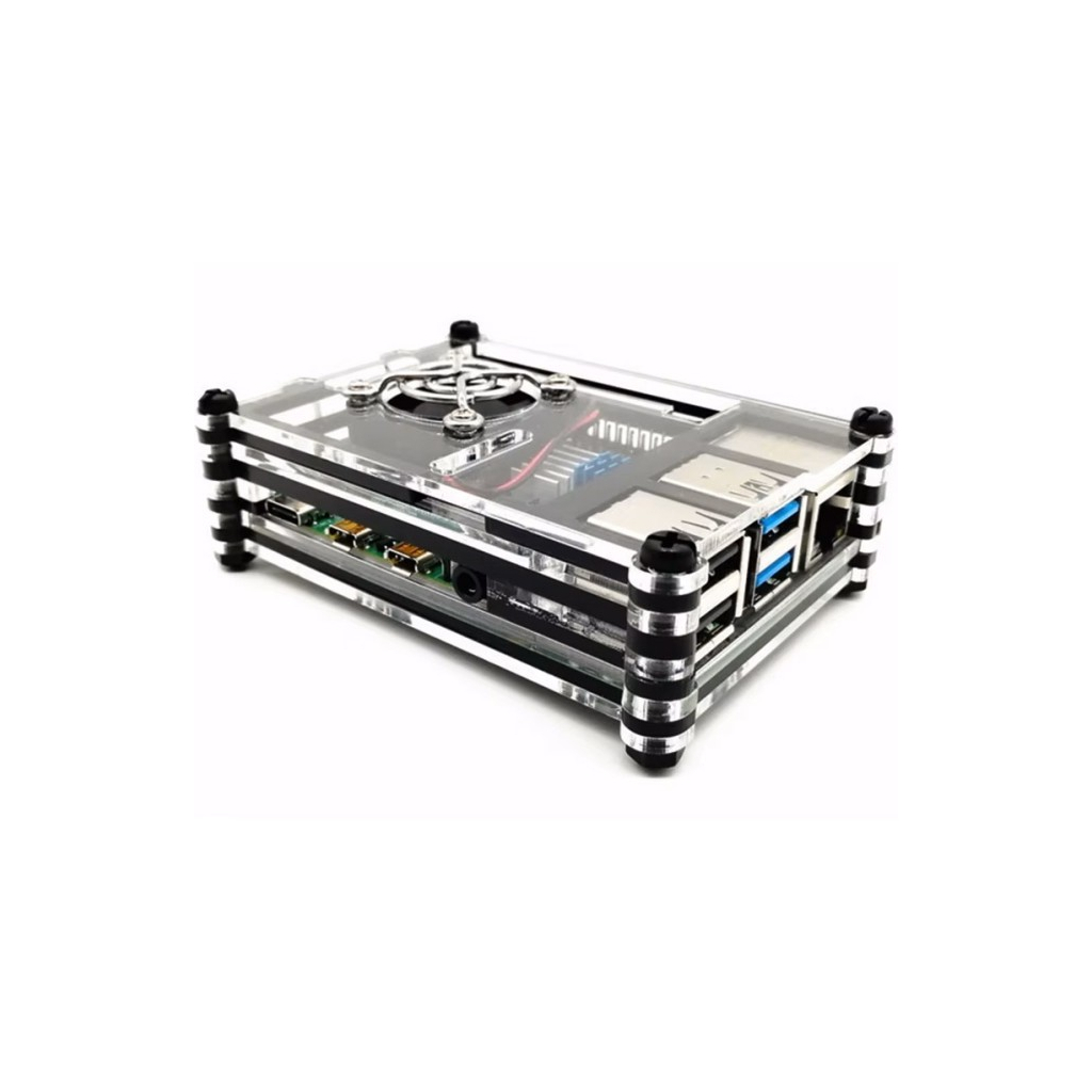 Корпус до промислового ПК KUONGSHUN for Raspberry Pi 4 (RA518) - изображение 3