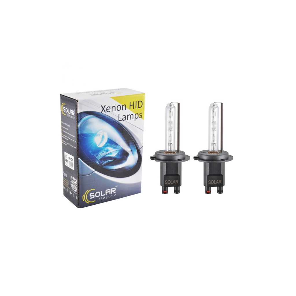 Автолампа SOLAR H7 4300K,85V,35W PX26d (1743) - зображення 1