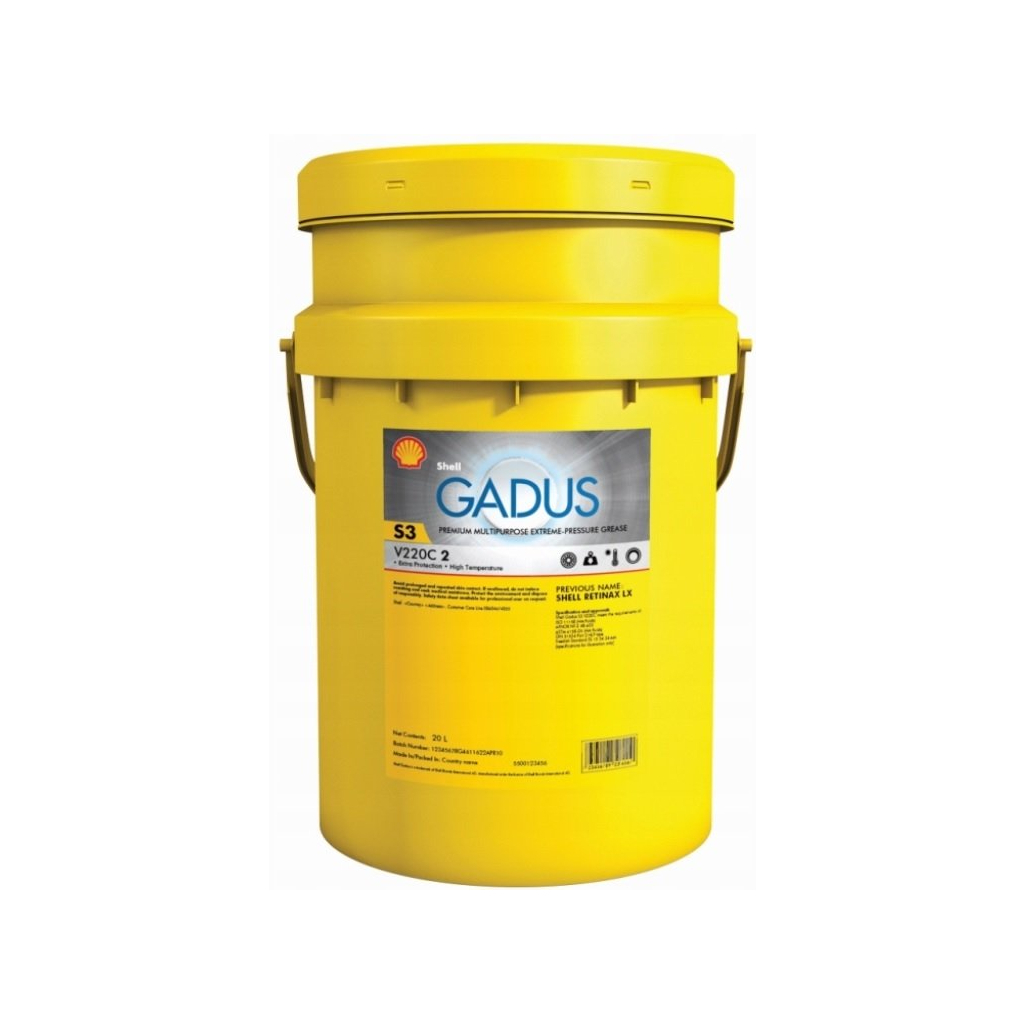 Мастило автомобільне Shell Gadus S3 V220 C 2, 18кг (7085) - зображення 1