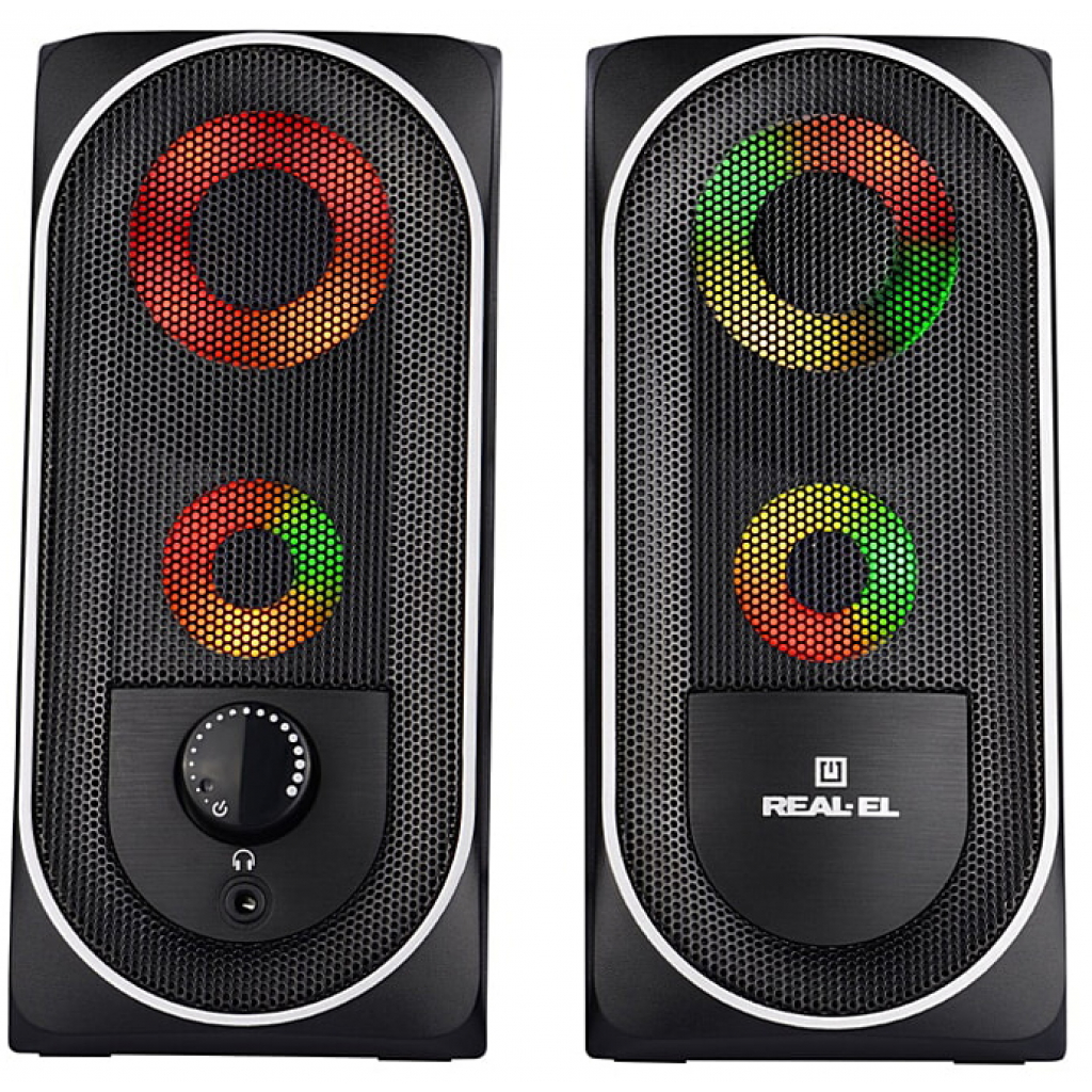 Акустична система REAL-EL S-110 USB Black - зображення 3