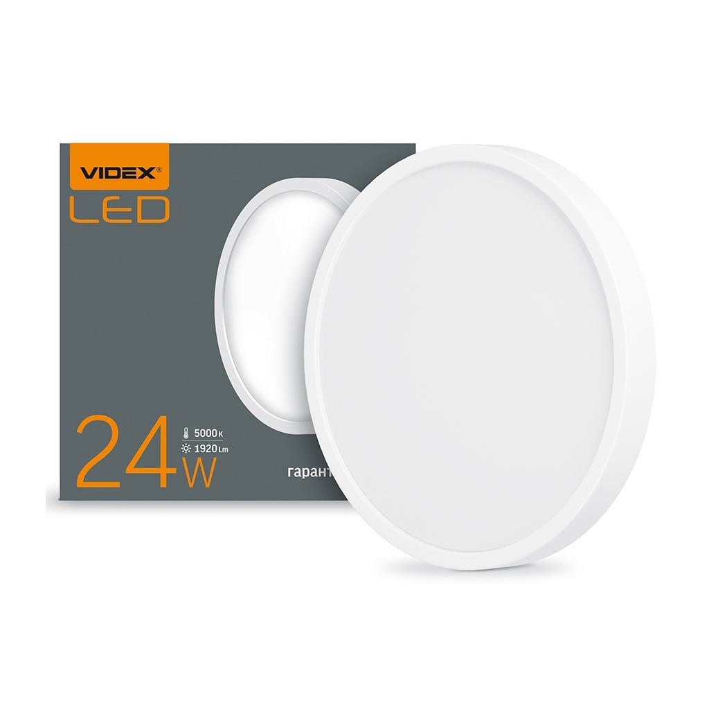 Світильник Videx LED 24W 5000K (VL-DLRS-245) - зображення 2