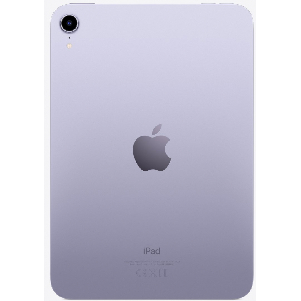 Планшет Apple iPad mini 2021 Wi-Fi 256GB, Purple (MK7X3RK/A) - зображення 2