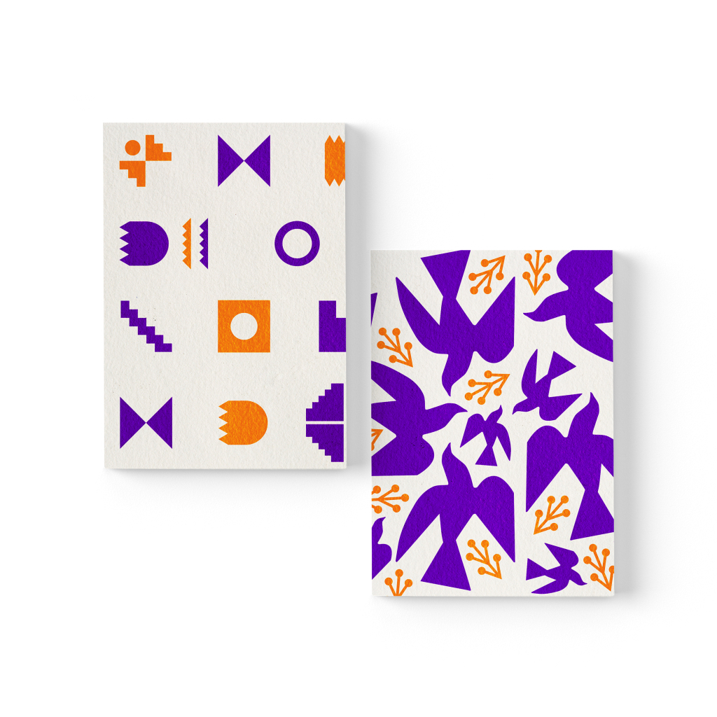 Серветки для прибирання Добра Господарочка Колекція Вибійка Універсальні Білі з принтом 2 шт. (4820086524032) - зображення 2